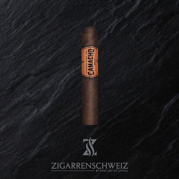 Camacho Broadleaf Gordo, einzelne Zigarre im 60er Ringmass mit Broadleaf-Maduro-Deckblatt