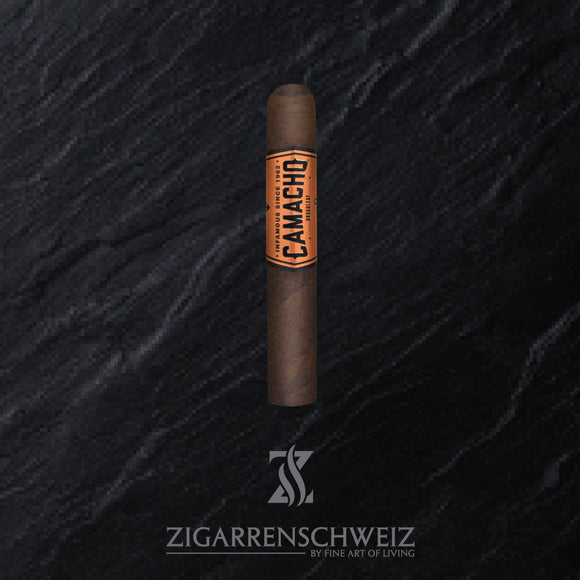Camacho Broadleaf Robusto, einzelne Zigarre mit Connecticut-Broadleaf-Maduro-Deckblatt