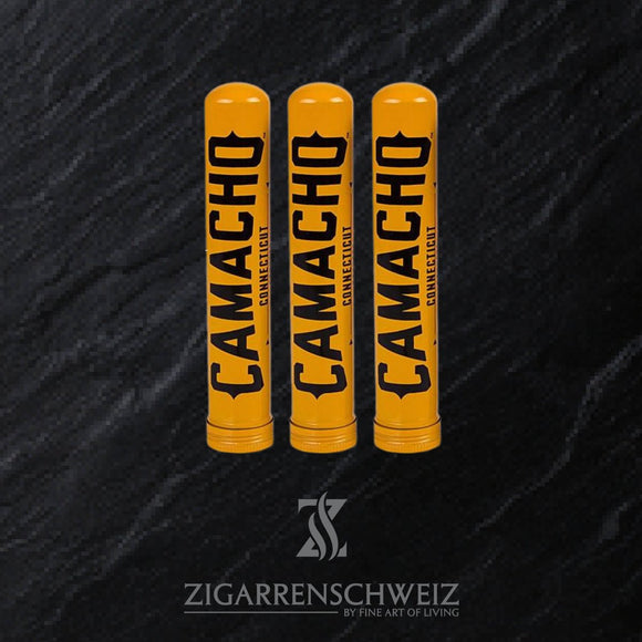 Camacho Connecticut Robusto Tubos im 3er Zigarrenetui