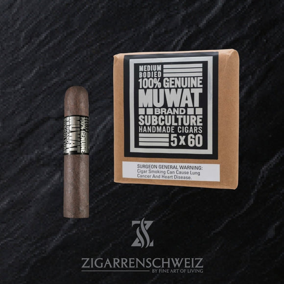 Drew Estate MUWAT 5 x 60 (Double Robusto) - Zigarrenschweiz Online Zigarren Boutique - 