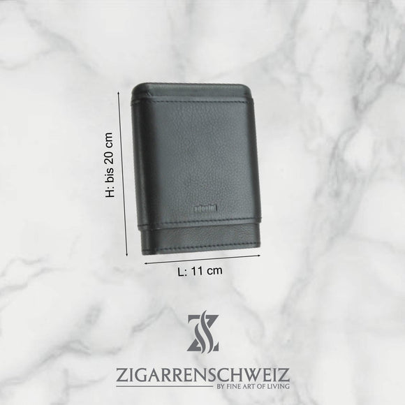 adorini Zigarrenetui für 3 - 5 Zigarren längenverstellbar aus Leder - Zigarrenschweiz Online Zigarren Boutique - 