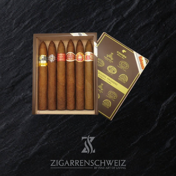 Habanos Seleccion Piramides Sampler - Zigarrenschweiz Online Zigarren Boutique - 