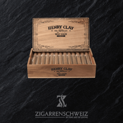 Henry Clay War Hawk Churchill 25er Zigarren Kiste