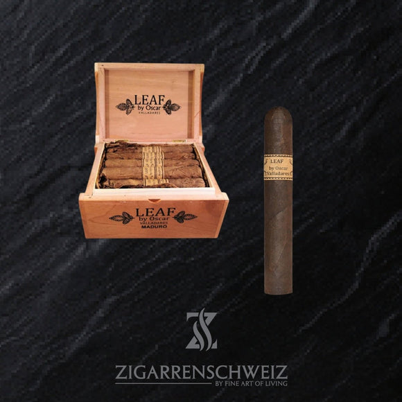 The Leaf by Oscar Vallardes Maduro Sixty - Zigarrenschweiz Online Zigarren Boutique - 