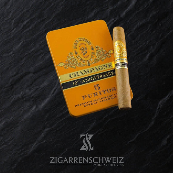 Perdomo Reserve 10th Anniversary Connecticut Puritos - Zigarrenschweiz Online Zigarren Boutique - 