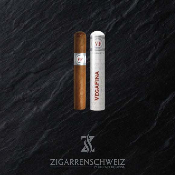 Vega Fina Classic Line Robusto, einzelne Zigarre mit Alu Tubo