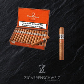 Vega Fina Nica Line Gran Toro, Zigarrenkiste geöffnet mit nicaraguanischem Habano-Deckblatt