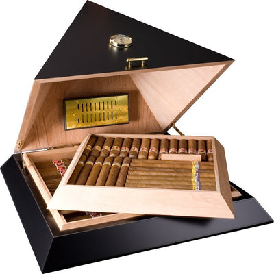 adorini Pyramid Deluxe Humidor - Zigarrenschweiz Online Zigarren Boutique - 