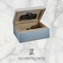 Adorini Aluminium Humidor - Medium, für 68 Zigarren - Zigarrenschweiz Online Zigarren Boutique - 