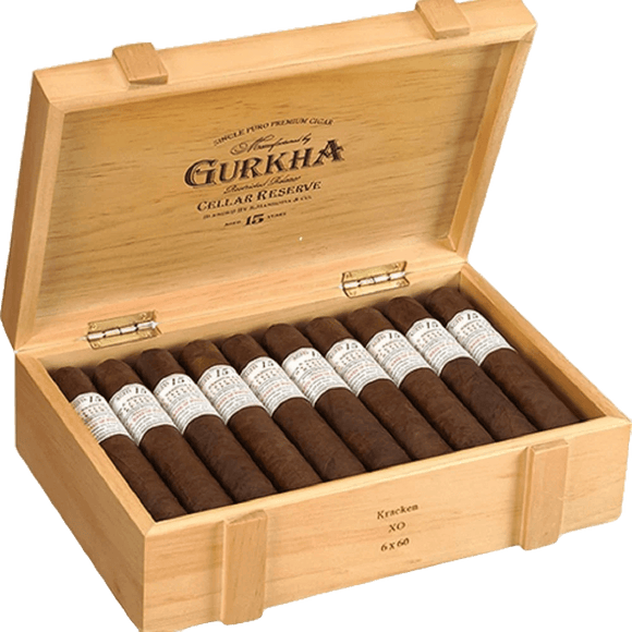 Gurkha Cellar Reserve 15 Years Aged Kraken XO (Perfecto) - Zigarrenschweiz Online Zigarren Boutique - 